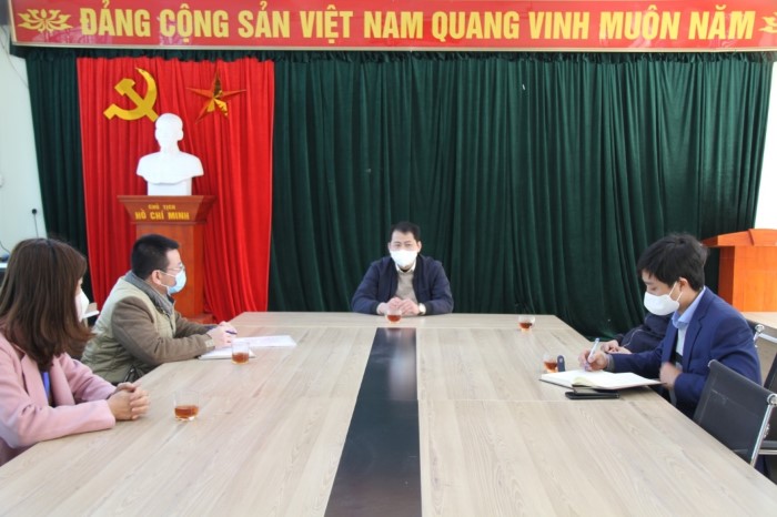 Chủ tịch UBND thành phố kiểm tra công tác phòng, chống dịch Covid -19 tại trường THCS Nguyễn Tất Thành