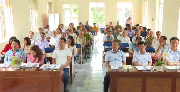 Đồng chí Phó Chủ tịch UBND tỉnh Nguyễn Duy Hưng dự sinh hoạt chi bộ thôn An Chiểu 2, xã Liên Phương