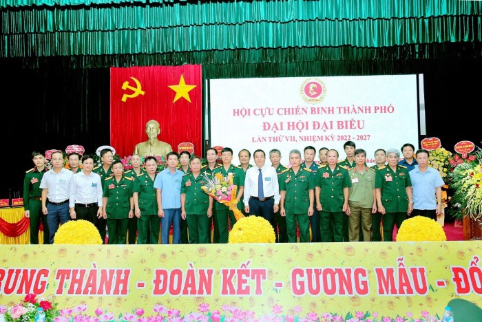 Đại hội Hội Cựu chiến binh thành phố lần thứ VII nhiệm kỳ 2022-2027