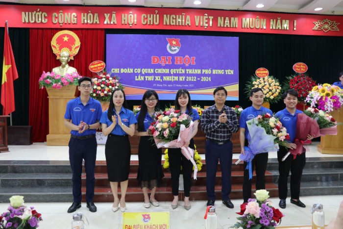 Đại hội Chi đoàn cơ quan chính quyền thành phố Hưng Yên lần thứ XI, nhiệm kỳ 2022-2024