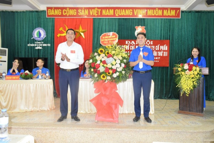 Đại hội đại biểu Đoàn thanh niên cộng sản Hồ Chí Minh Công ty cổ phân Môi trường và Công trình đô thị lần thứ XII, nhiệm kỳ 2022 – 2027