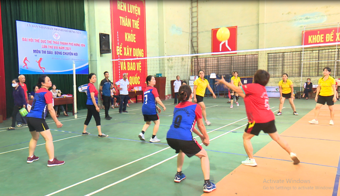Thành phố Hưng Yên tổ chức giải bóng chuyền hơi năm 2022