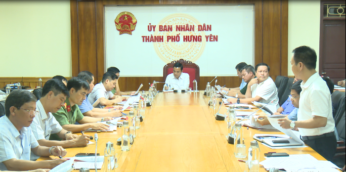 Thành phố Hưng Yên họp bàn tổ chức cưỡng chế  đối với hộ gia đình ông Vũ Trường Sâm