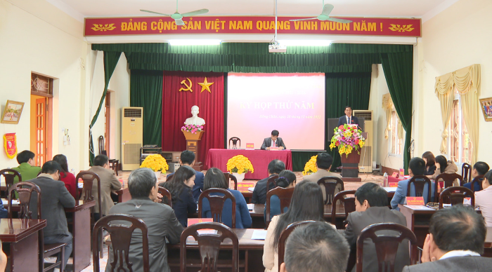 Kỳ họp thứ Năm, Hội đồng nhân dân phường Hồng Châu khóa X, nhiệm kỳ 2021 – 2026