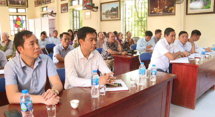 Đồng chí Phó Bí thư Thường trực Thành ủy dự sinh hoạt Chi bộ thôn 2 Xã Quảng Châu