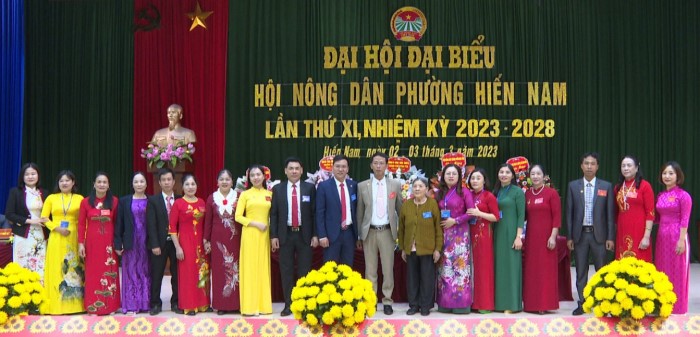 Đại hội đại biểu Hội nông dân phường Hiến Nam lần thứ XI, nhiệm kỳ 2023 – 2028
