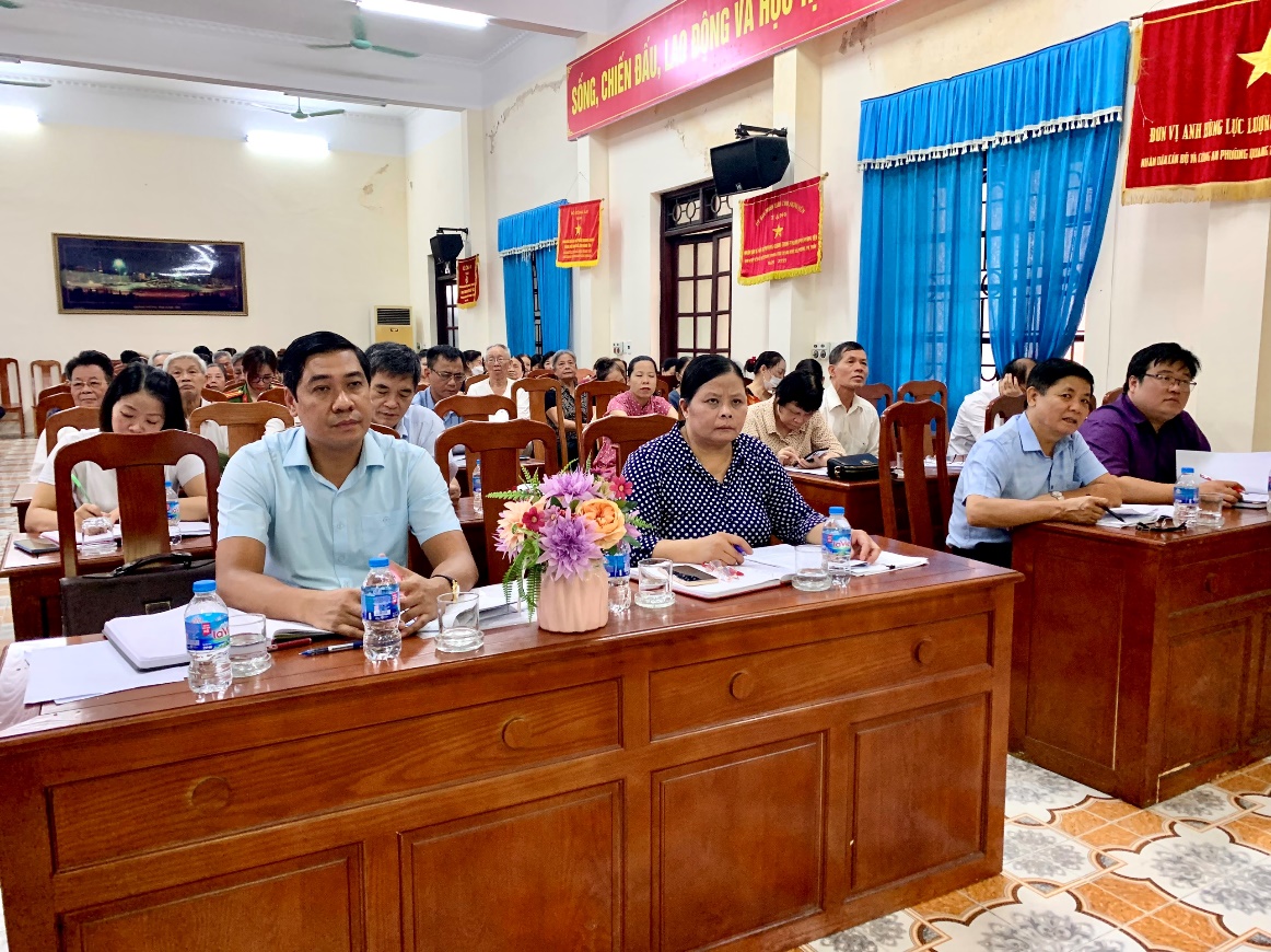 Đảng bộ phường Quang Trung tổ chức Hội nghị sơ kết giữa nhiệm kỳ