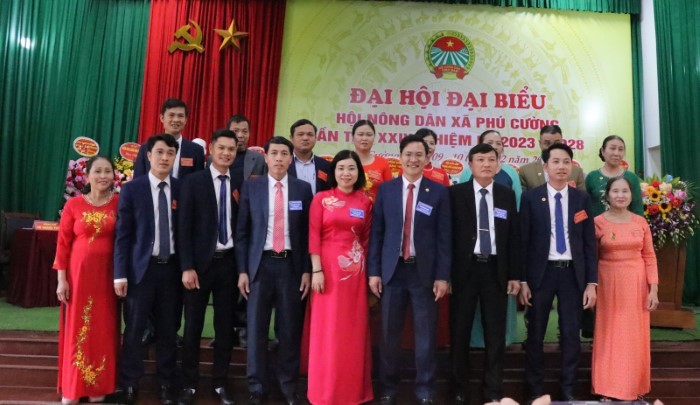 Xã Phú Cường tổ chức Đại hội đại biểu Hội Nông dân cơ sở nhiệm kỳ 2023 – 2028