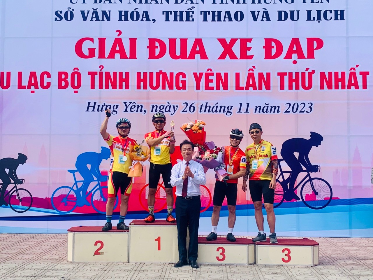 Thành phố Hưng Yên đạt thành tích cao tại  Giải đua xe đạp  các Câu lạc bộ tỉnh Hưng Yên lần thứ nhất năm 2023
