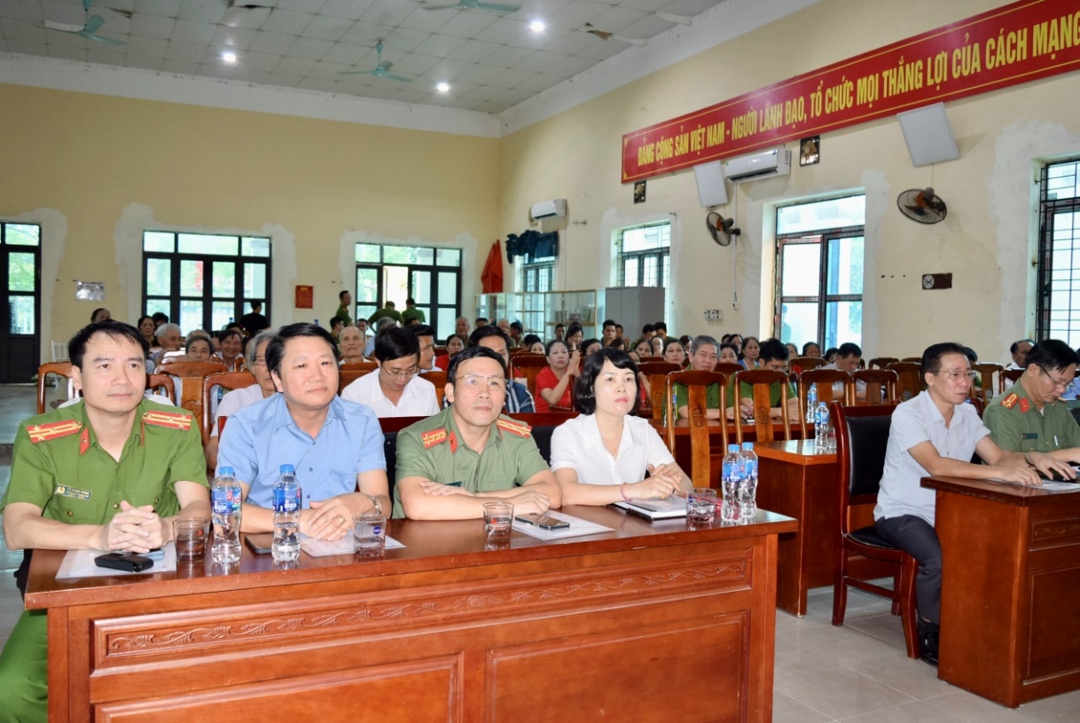 Phường Lam Sơn tổ chức điểm Ngày hội toàn dân bảo vệ an ninh Tổ quốc