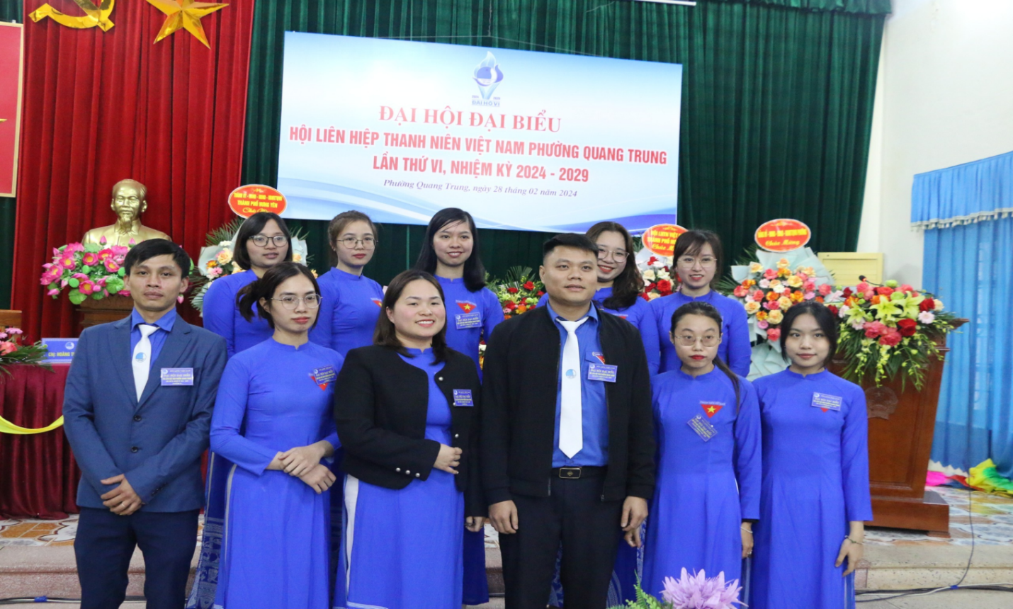 Đại hội đại biểu Hội Liên hiệp thanh niên Việt Nam phường Quang Trung lần thứ VI, nhiệm kỳ 2024 - 2029