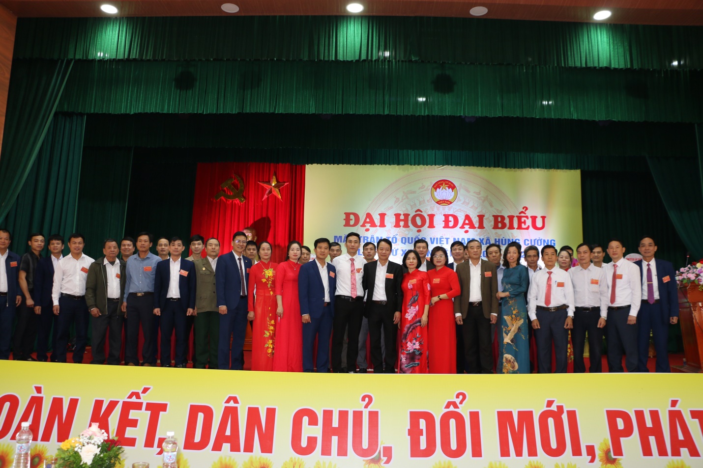 Đại hội đại biểu Mặt trận Tổ quốc Việt Nam xã Hùng Cường  lần thứ XXII, nhiệm kỳ 2024 - 2029