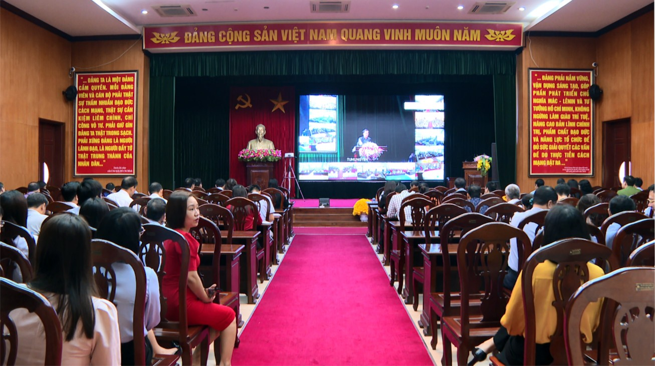 Hưng Yên tổ chức hội nghị học tập, quán triệt Nghị quyết, Kết luận của Đảng và nội dung cốt lõi một số tác phẩm của Tổng Bí thư Nguyễn Phú Trọng