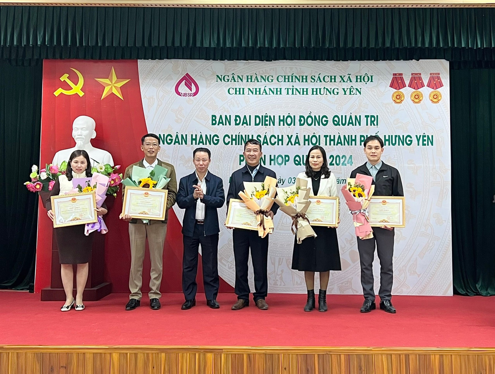 Ban đại diện Hội đồng quản trị Ngân hàng Chính sách xã hội (NHCSXH) thành phố Hưng Yên triển khai nhiệm vụ quý I năm 2024