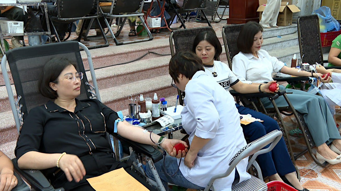  Thành phố Hưng Yên tổ chức ngày Hội hiến máu tình nguyện “Phố hiến những trái tim hồng” đợt I năm 2024