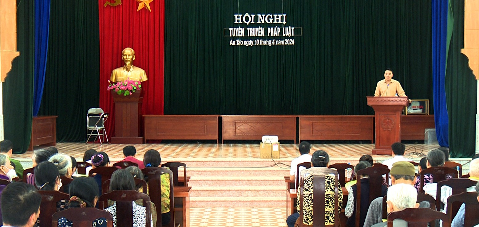 Hội nghị tuyên truyền pháp luật tại An Tảo