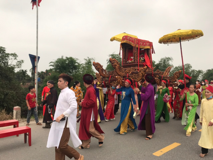 Xã Quảng Châu tổ chức lễ hội Đền Hoàng Bà năm 2023