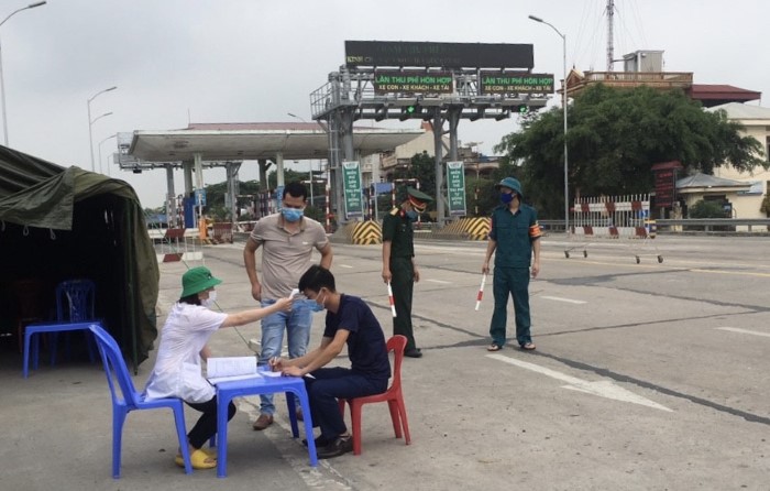 Thành phố Hưng Yên thành lập 2 chốt kiểm soát dịch bệnh