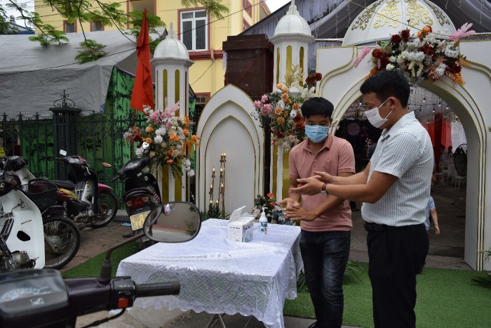 Xã Quảng Châu: Người dân giảm quy mô tổ chức đám cưới  phòng chống dịch bệnh Covid – 19