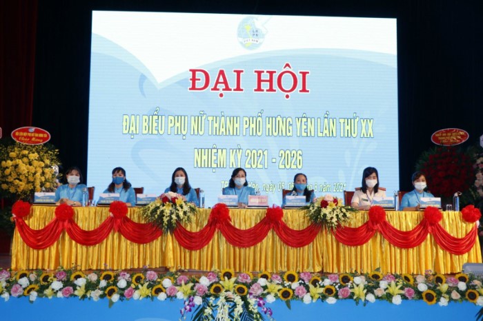 Đại hội đại biểu phụ nữ thành phố Hưng Yên  lần thứ XX, nhiệm kỳ 2021 – 2026