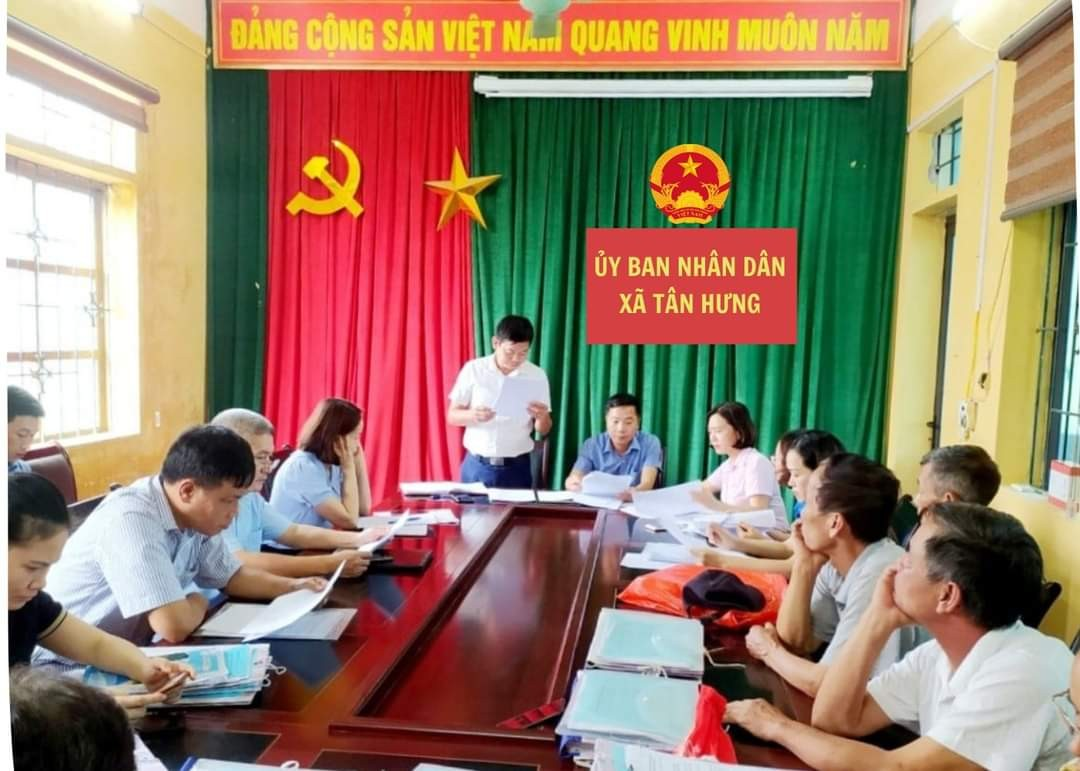 Ban đại diện Hội đồng quản trị Ngân hàng Chính sách xã hội  thành phố Hưng Yên thực hiện kiểm tra giám sát hoạt động quản lý nguồn vốn tín dụng chính sách tại xã Tân Hưng