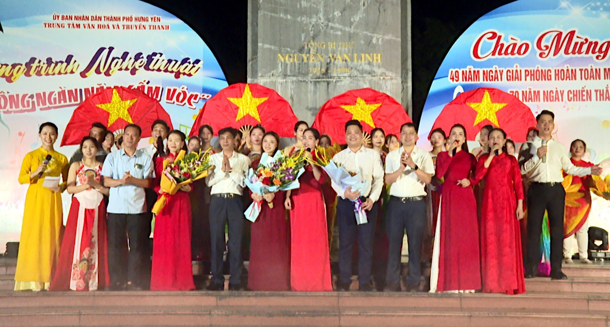 Thành phố Hưng Yên tổ chức Chương trình văn nghệ với chủ đề 