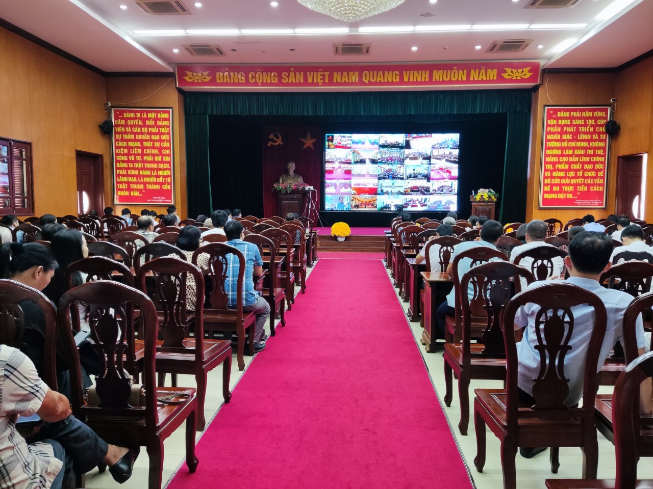 Hội nghị trực tuyến học tập, quán triệt, tuyên truyền Nghị quyết, Chỉ thị, Kết luận, Quy định của Đảng và thông tin tình hình biển đảo Việt Nam