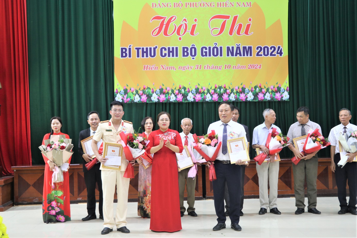 Phường Hiến Nam tổ chức Hội thi Bí thư Chi bộ giỏi năm 2024