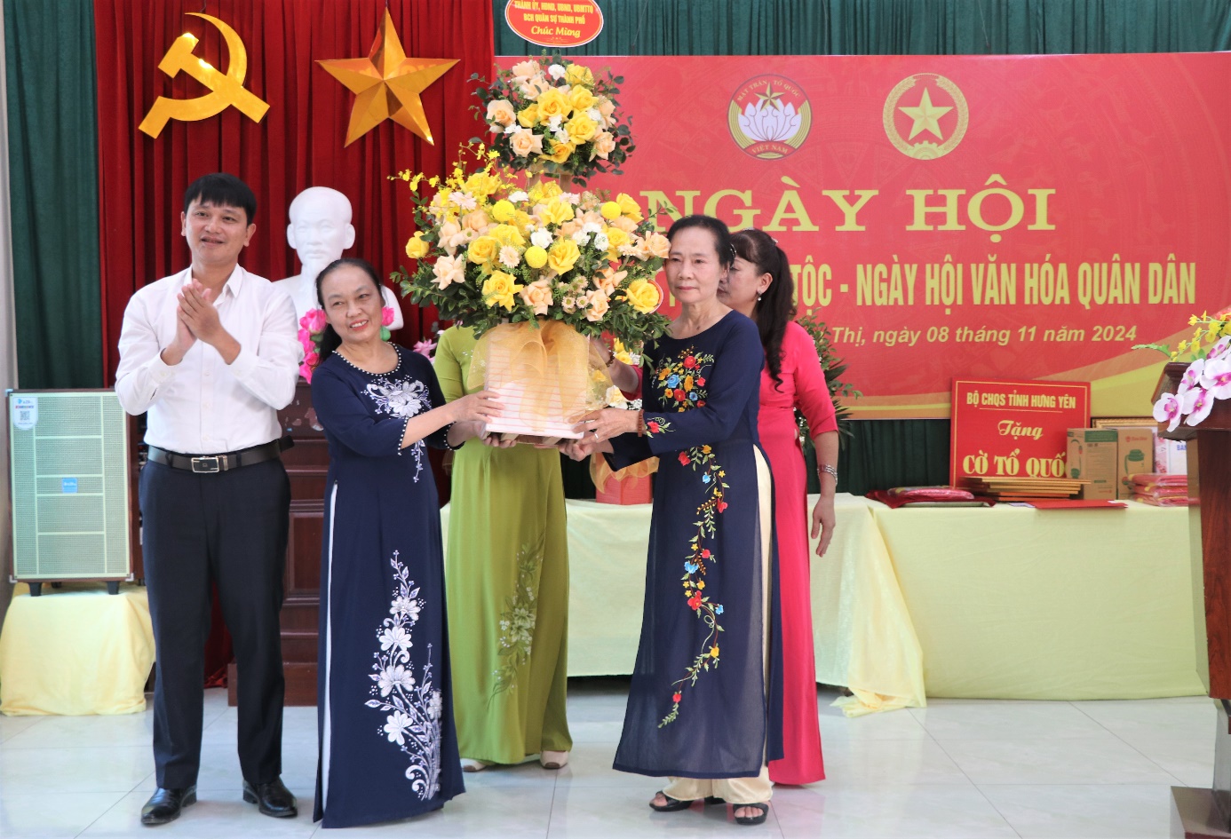 Khu dân cư Tân Thị, phường Minh Khai tổ chức ngày hội  đại đoàn kết toàn dân tộc, ngày hội văn hóa quân dân năm 2024