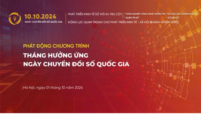 Bộ TT&TT phổ cập bộ nhận diện Ngày Chuyển đổi số quốc gia 2024