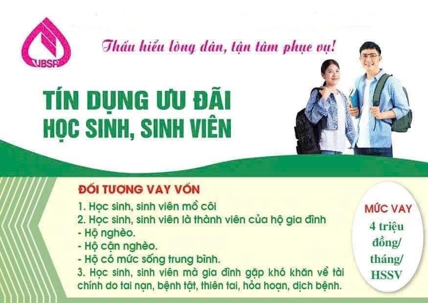 Hiệu quả từ nguồn vốn tín dụng ưu đãi học sinh, sinh viên