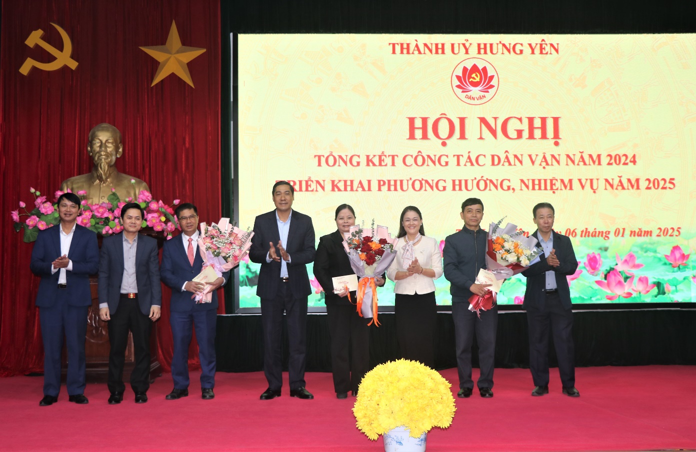 Thành ủy Hưng Yên tổng kết công tác Dân vận năm 2024; triển khai phương hướng, nhiệm vụ năm 2025