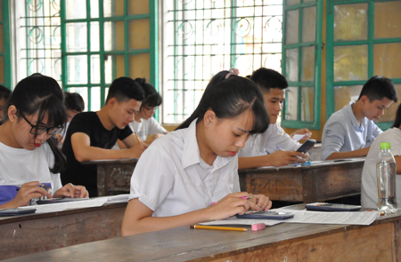 Ngày thi đầu tiên kỳ thi THPT quốc gia năm 2018 ở Hưng Yên: Không có trường hợp vi phạm quy chế thi