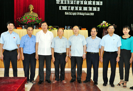 Hưng Yên: Đoàn đại biểu Quốc hội tỉnh, đại biểu HĐND tỉnh tiếp xúc cử tri
