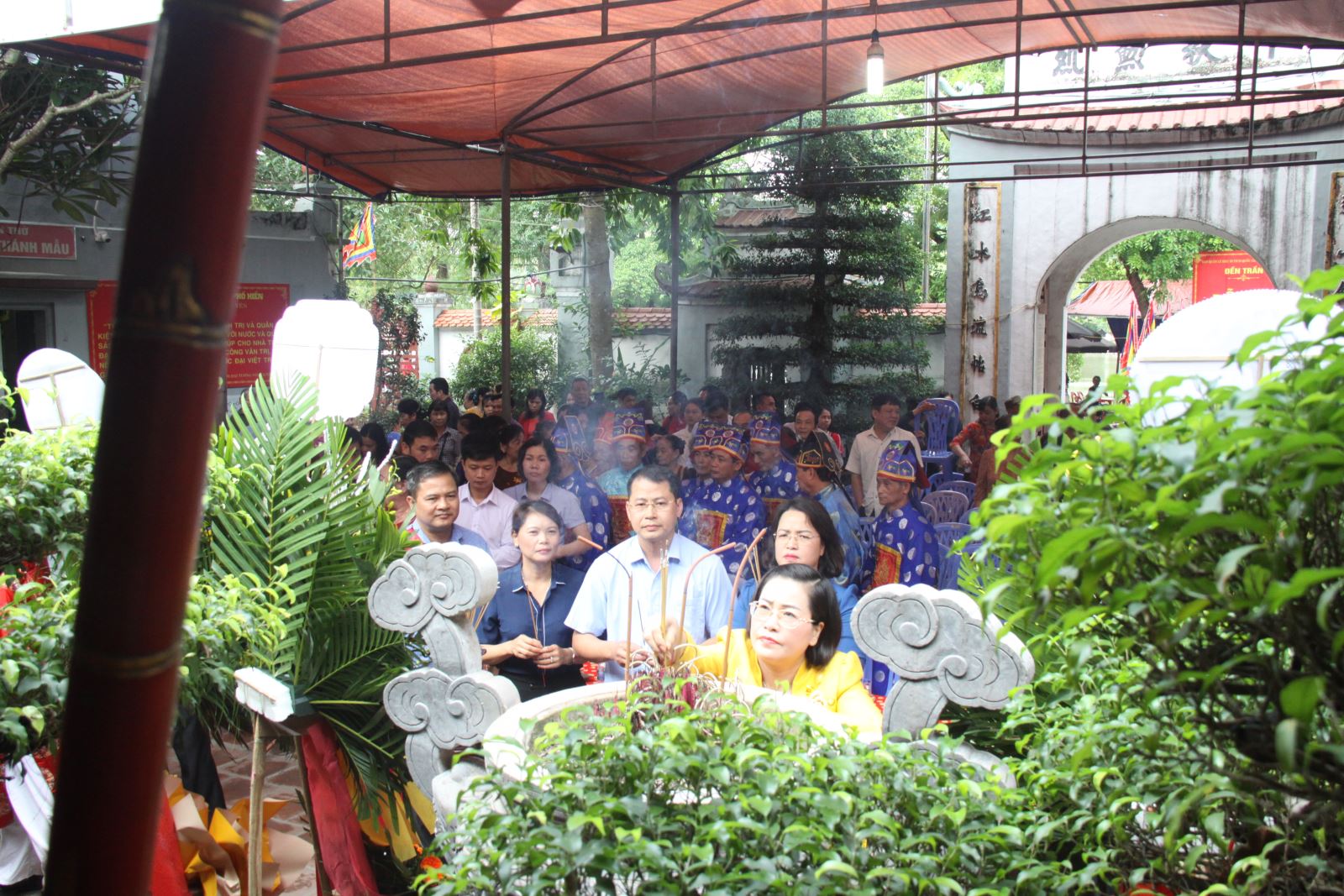 Khai mạc lễ hội truyền thống Đền Trần