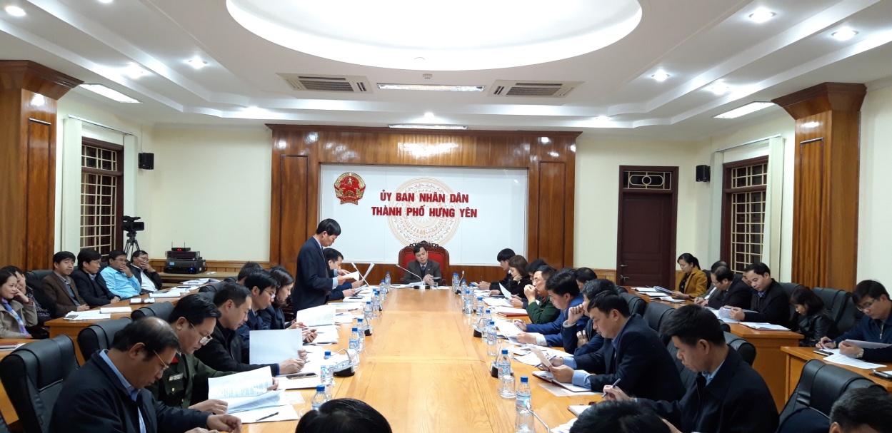 Thẩm tra kết quả thực hiện các tiêu chí thành phố Hưng Yên hoàn thành nhiệm vụ xây dựng nông thôn mới