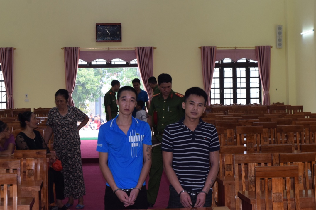 Xét xử lưu động 2 vụ án hình sự tại xã Quảng Châu